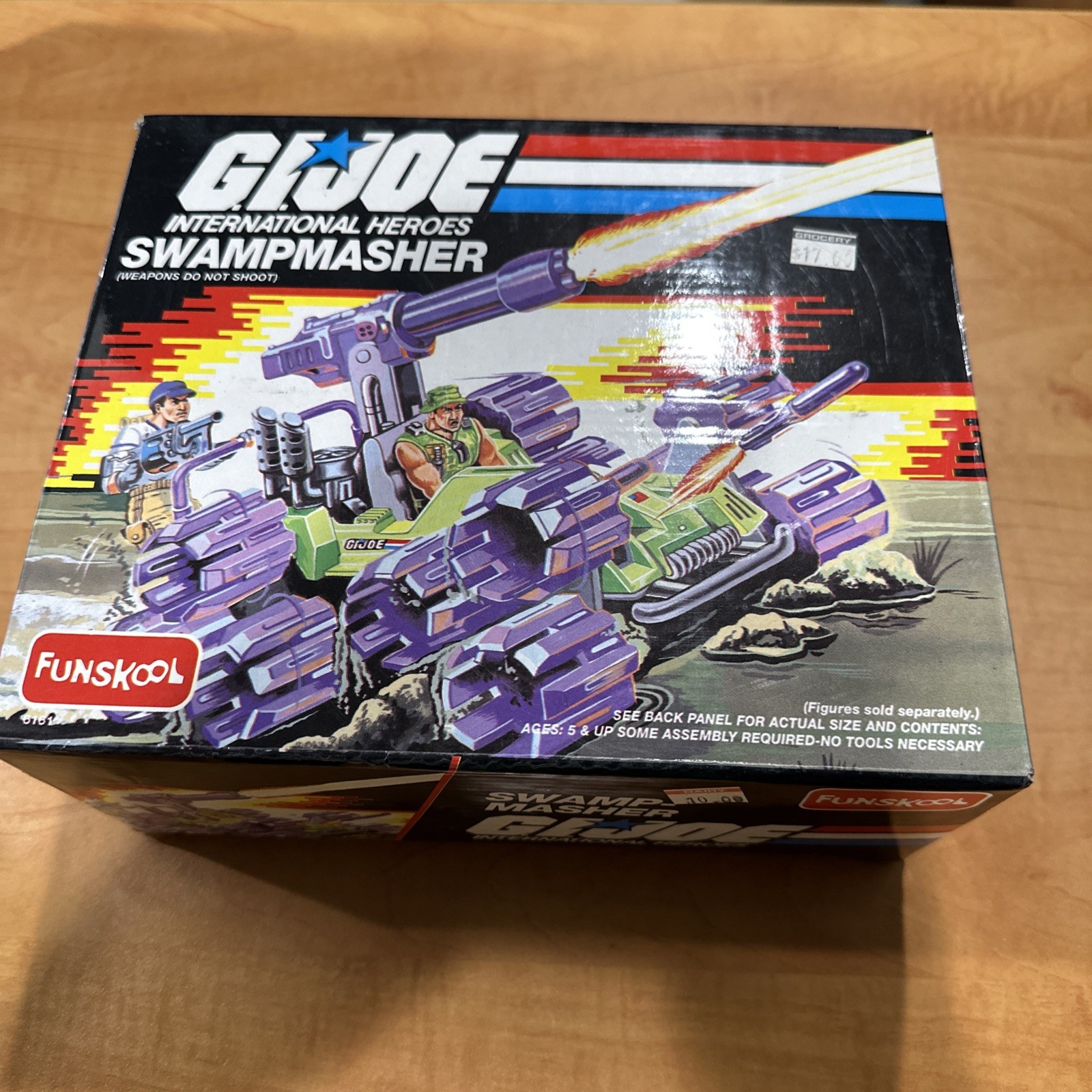 GIJoe India Funskool Swamp Masher Sealed Contents