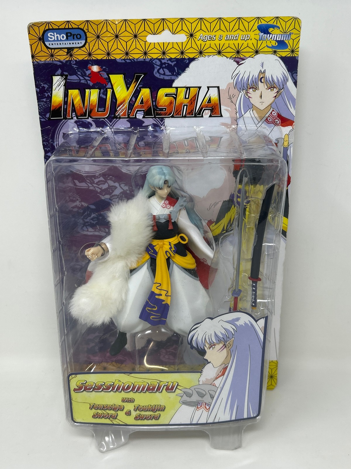Vintage Inuyasha Toynami 4&Prime; mini Figure Sesshomaru