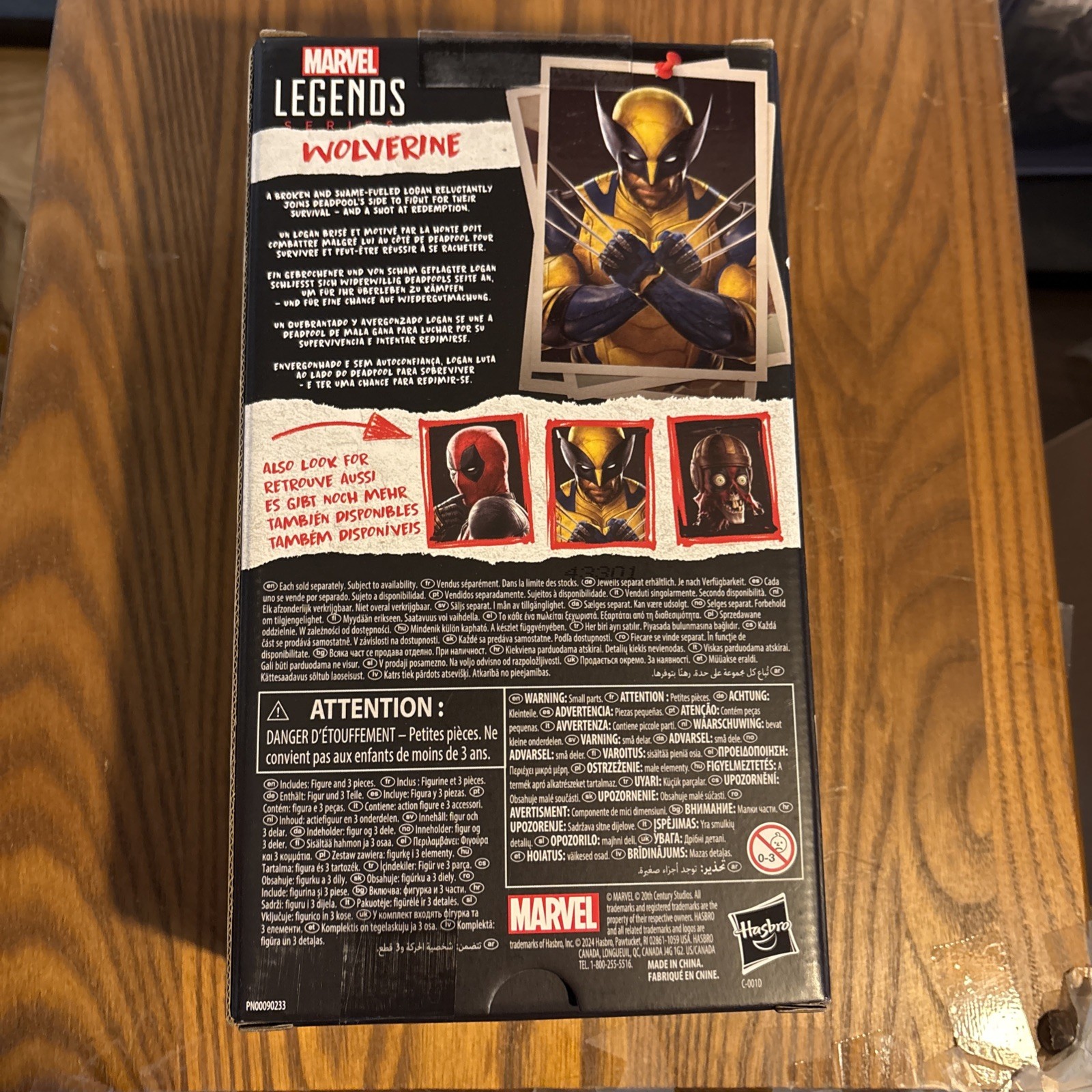 Marvel Legends Deadpool & Wolverine Wolverine 6&Prime; Action Figure Brand New Sealed