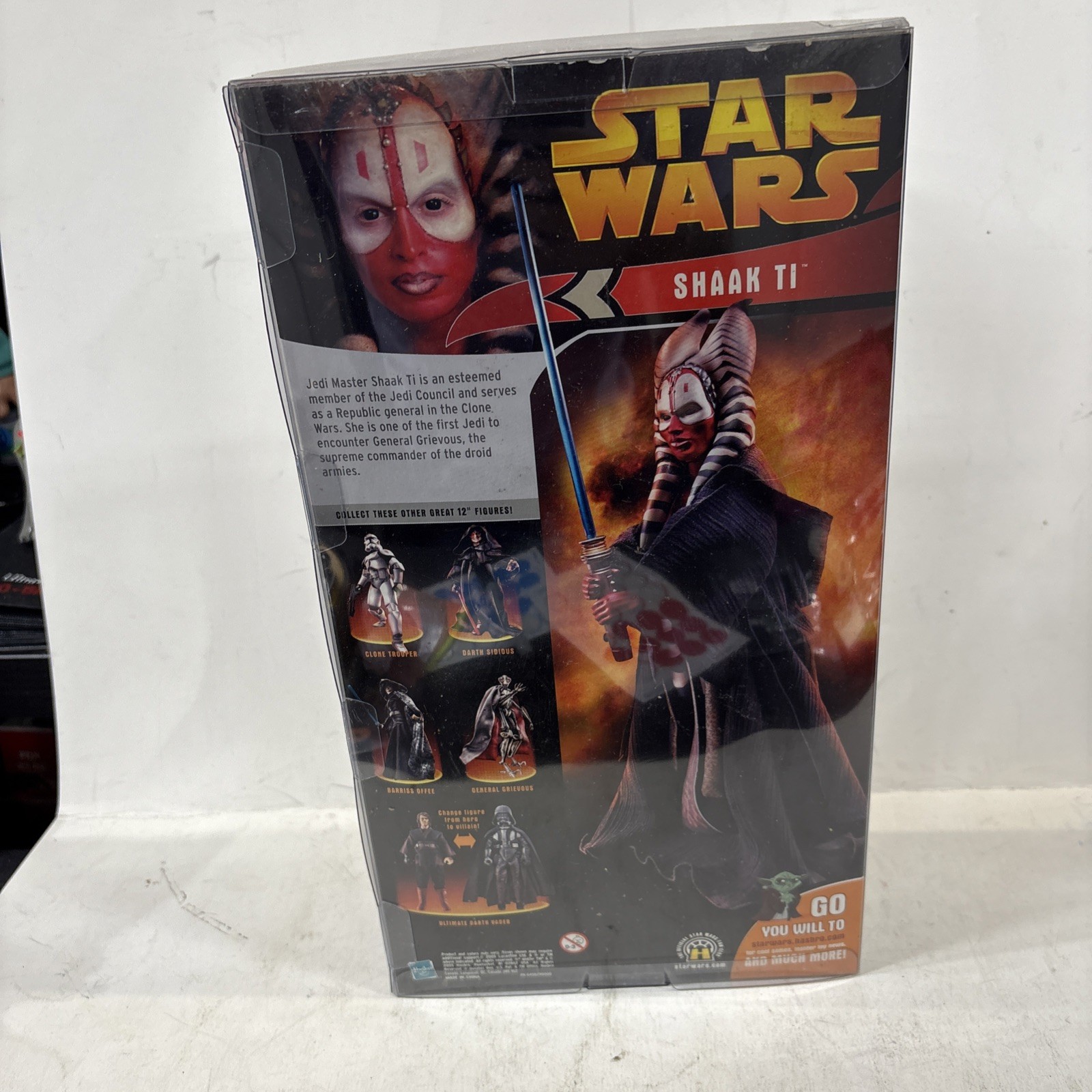 Star Wars Revenge of the Sith Shaak Ti 12&Prime; Action Figure Jedi Knight 2005 Hasbro
