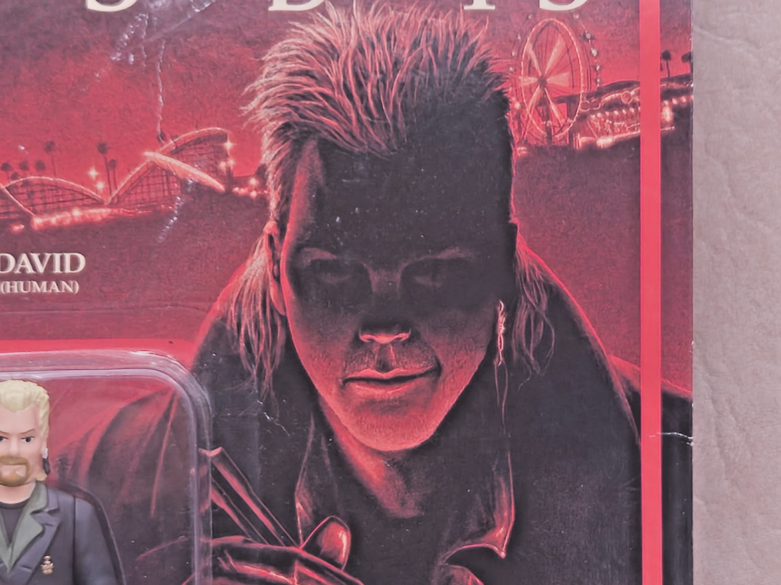 Super7 The Lost Boys David Human ReAction Figure 3.75&Prime; Carded Sealed Brand New