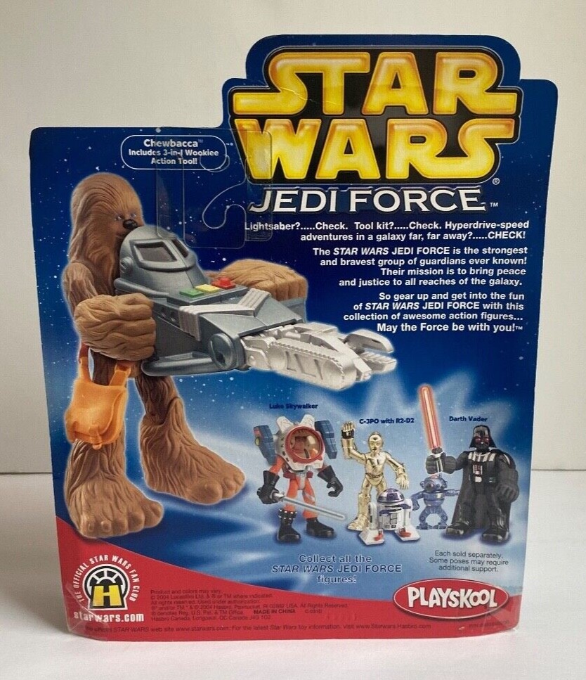 Hasbro Playskool Star Wars Jedi Force 2004 LE 37/50 1st Production Run Set MISB