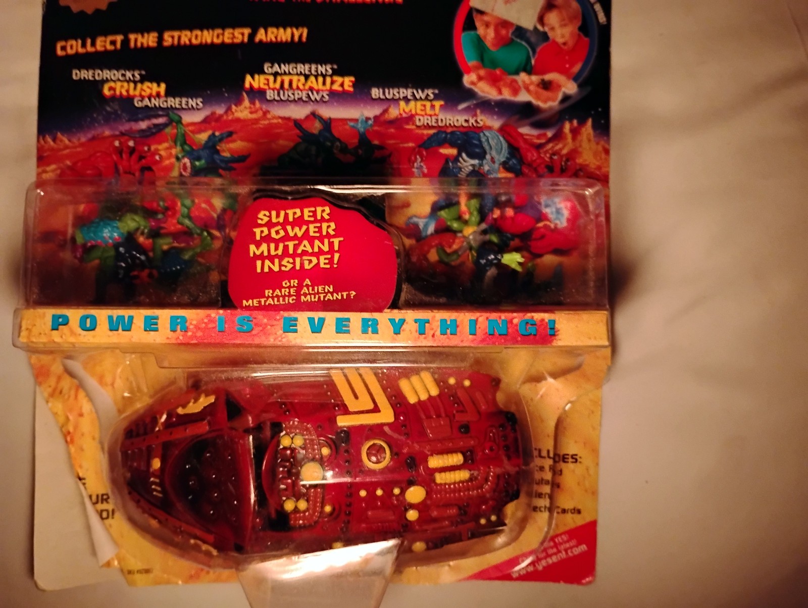 Vintage YES! Fistful of Aliens Take the Challenge Power is EVERYTHING! Opened