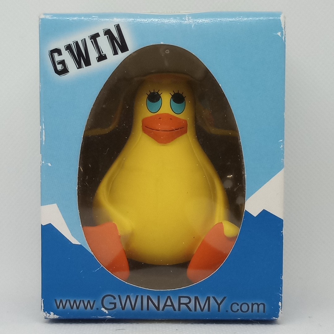 Rubber Duck Rubber D GWIN Army Series 1 by October Toys 3&Prime; Figure 2005 Vintage