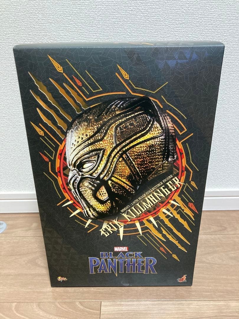 Hot Toys MMS471 Erik Killmonger Black Panther Marvel 1/6 Figure NEW