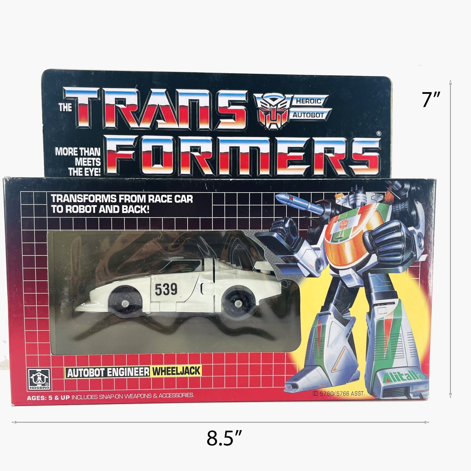 Transformers G1 Wheeljack Autobot Engineer Action Figure Reissue Toys New in Box
