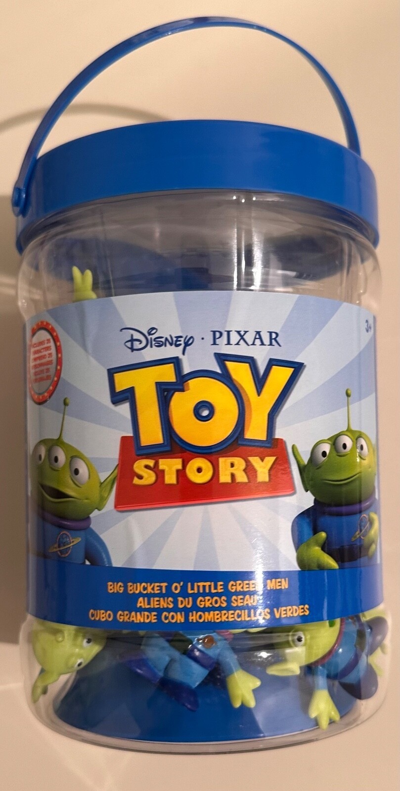 NIB Disney Parks Pixar Toy Story Aliens Big Bucket O&rsquo; Little Green Men Toys