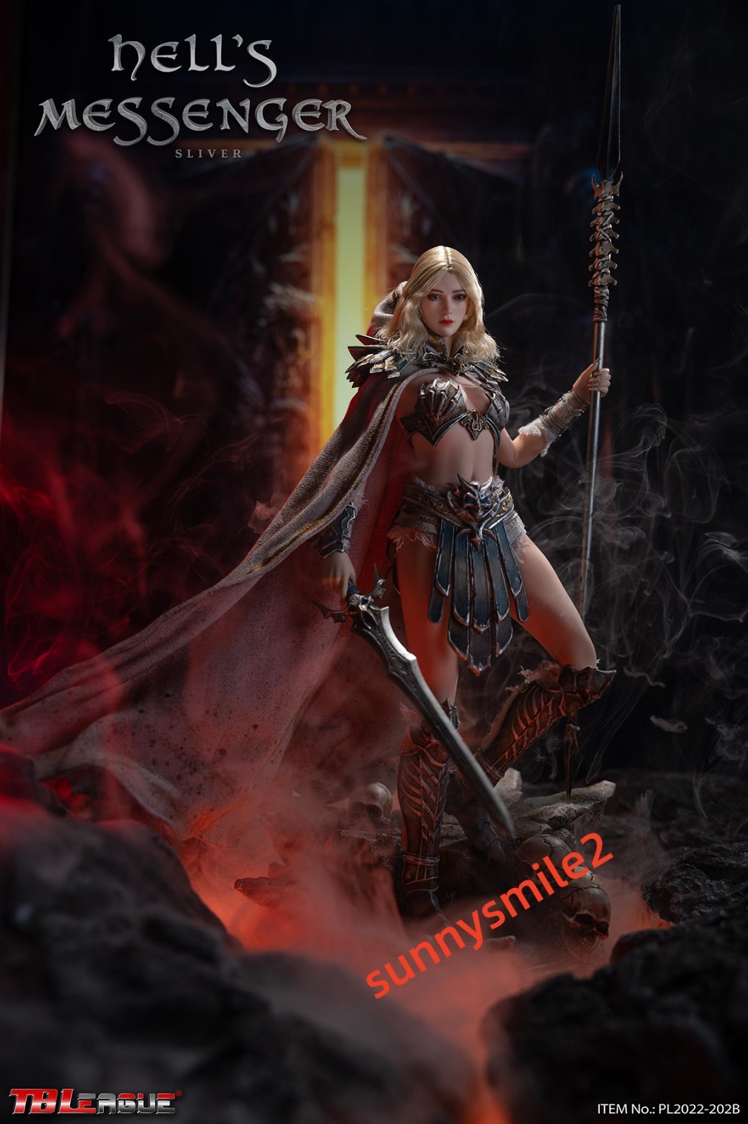 In Stock TBLeague Pl2022-202b 1/6 Hell&rsquo;S Messenger White Ver Action Figure