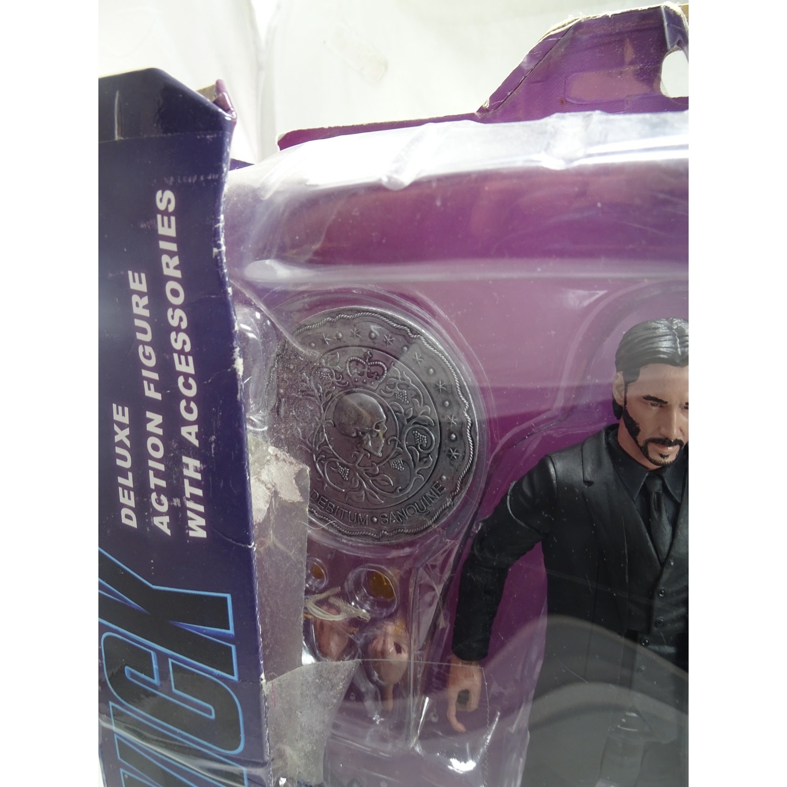 Diamond Select John Wick Chapter 2 Tactical 7&Prime; Action Figure NIP Damaged Box