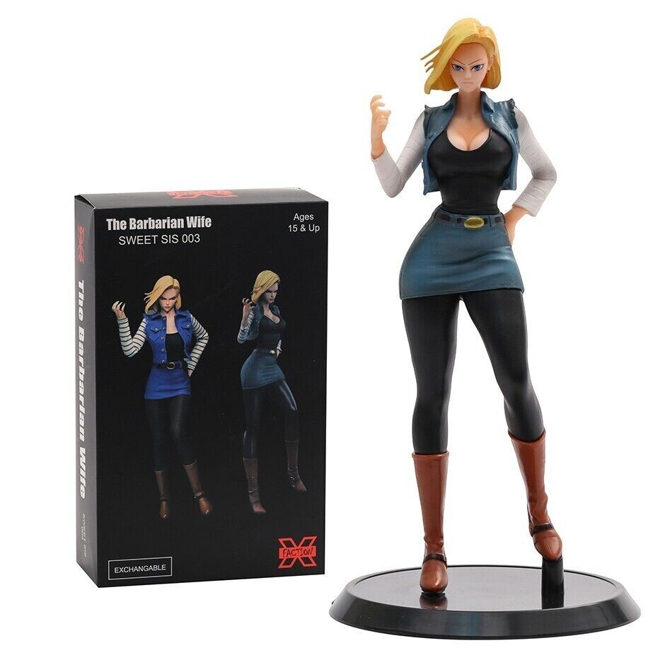 Dragon Ball Anime Figures Android 18 Figure DBZ PVC Statue Model Toys With Box