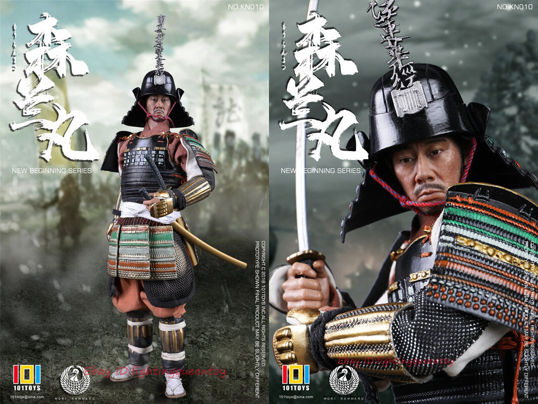 101TOYS KN010 Mori Ranmaru NEW BEGINNER SERIES Japanese Samurai 1/6 Toy INSTOCK