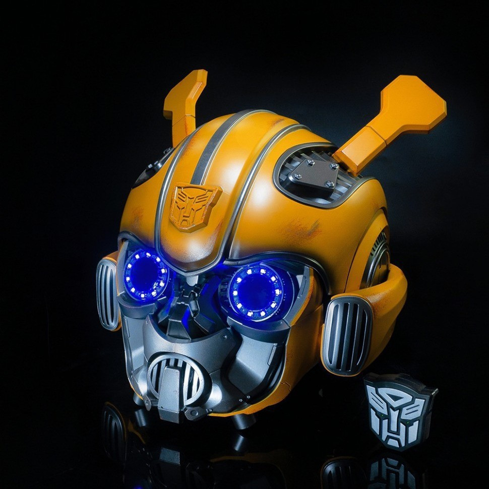 Bumblebee Helmet English Voice Controlled Xmas Gifts 1:1 Fast Shipping