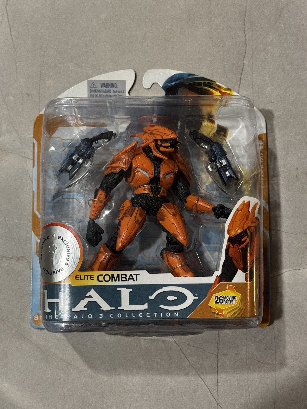 McFarlane Halo 3 Orange Elite Combat Toys R Us Exclusive 2010 Very Rare