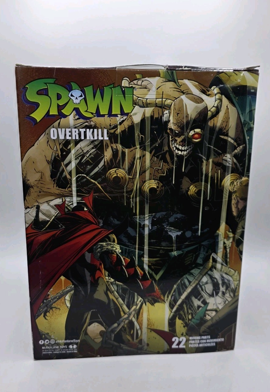 Spawn Overtkill 10&Prime; Megafig Action Figure by McFarlane Toys New Sealed