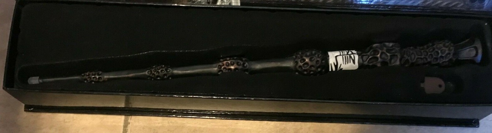 Noble Harry Potter Dumbledore Illuminating Light Up Tip Wand, 14&Prime; in Box w/ Tool