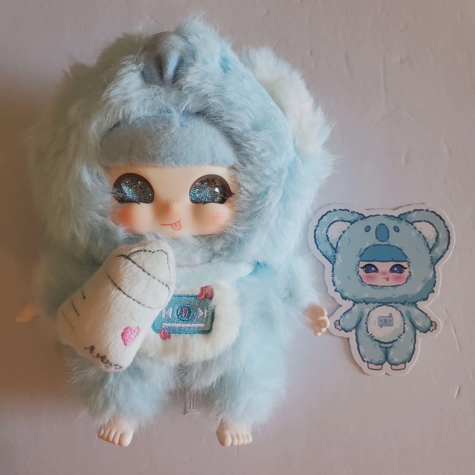 New Confirmed AYOYO Melody Plush Blind Boxes Liquid Glitter Eyes Scented