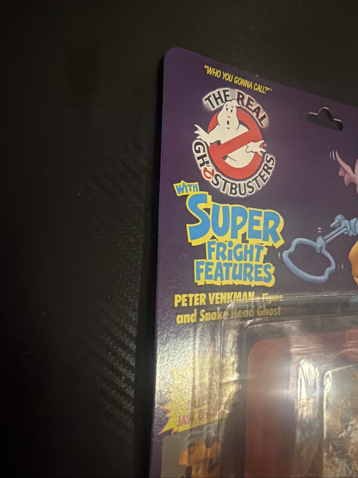 1989 KENNER THE REAL GHOSTBUSTERS PETER VENKMAN SUPER FRIGHT A8