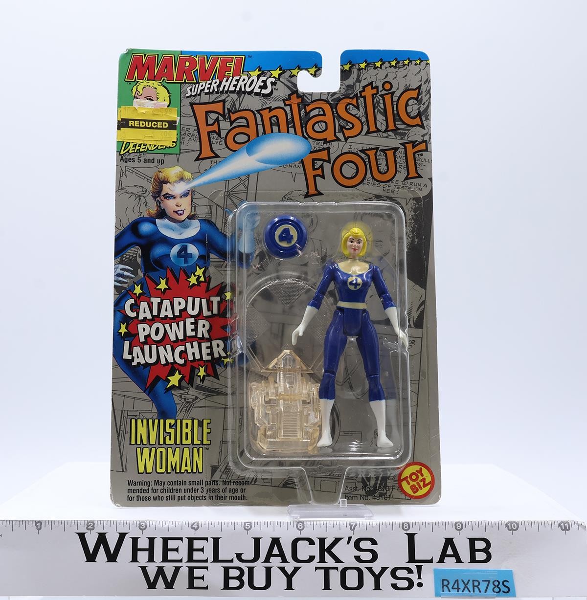Invisible Woman Marvel Super Heroes Cosmic Defenders 1994 Toy Biz NEW SEALED