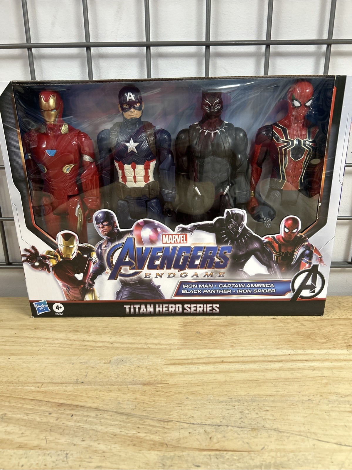 Marvel Avengers Endgame Titan Hero Series Action Figures 4 Pack Toys NEW In Box