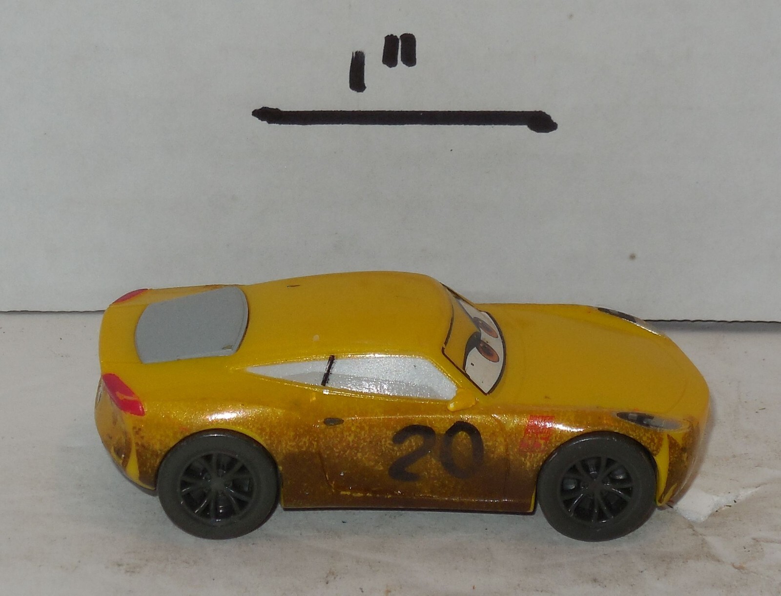 Disney Pixar Cars 3 Cruz Ramirez Muddy Diecast 1:55 Toy