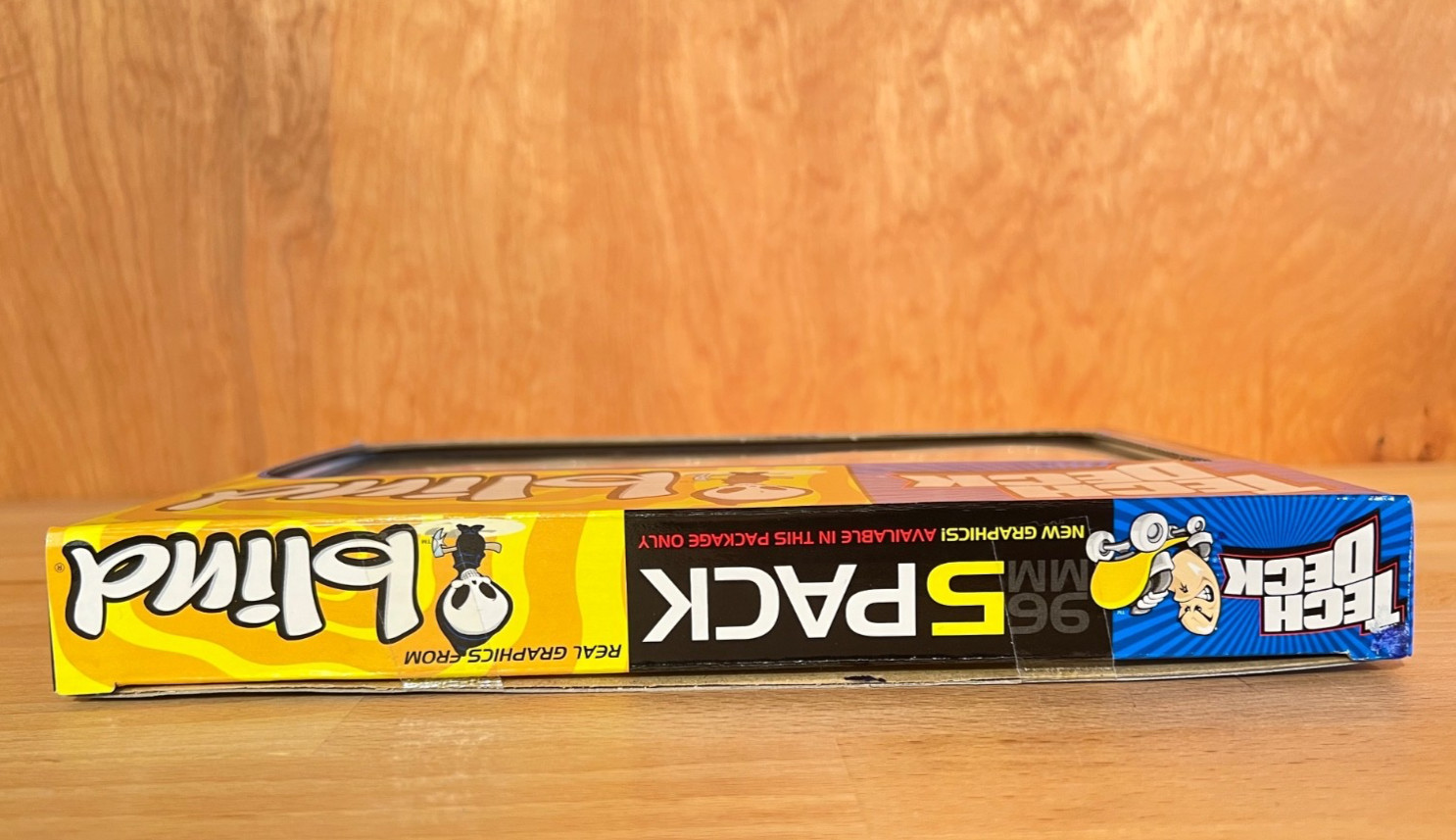 Vintage 2002 Tech Deck Blind Skateboards 5 Pack Fingerboards EXCLUSIVE ART New