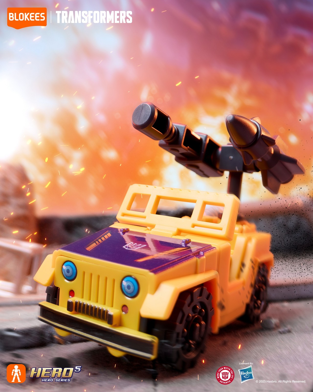 Blokees Transformers G1 Bruticus Combaticons Vehicle Set Action Figures Model