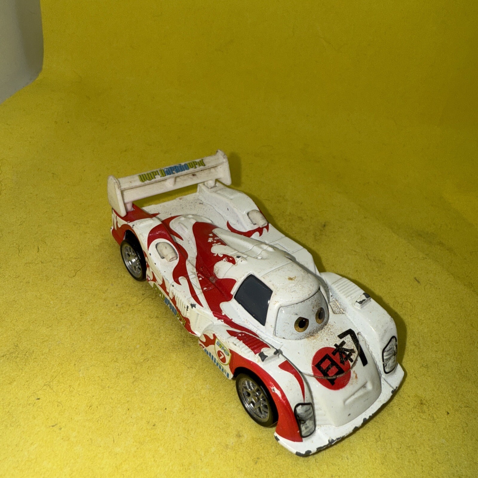 Disney Store Cars 2 Die Cast Collector Case Shu Todoroki 1:43 Scale