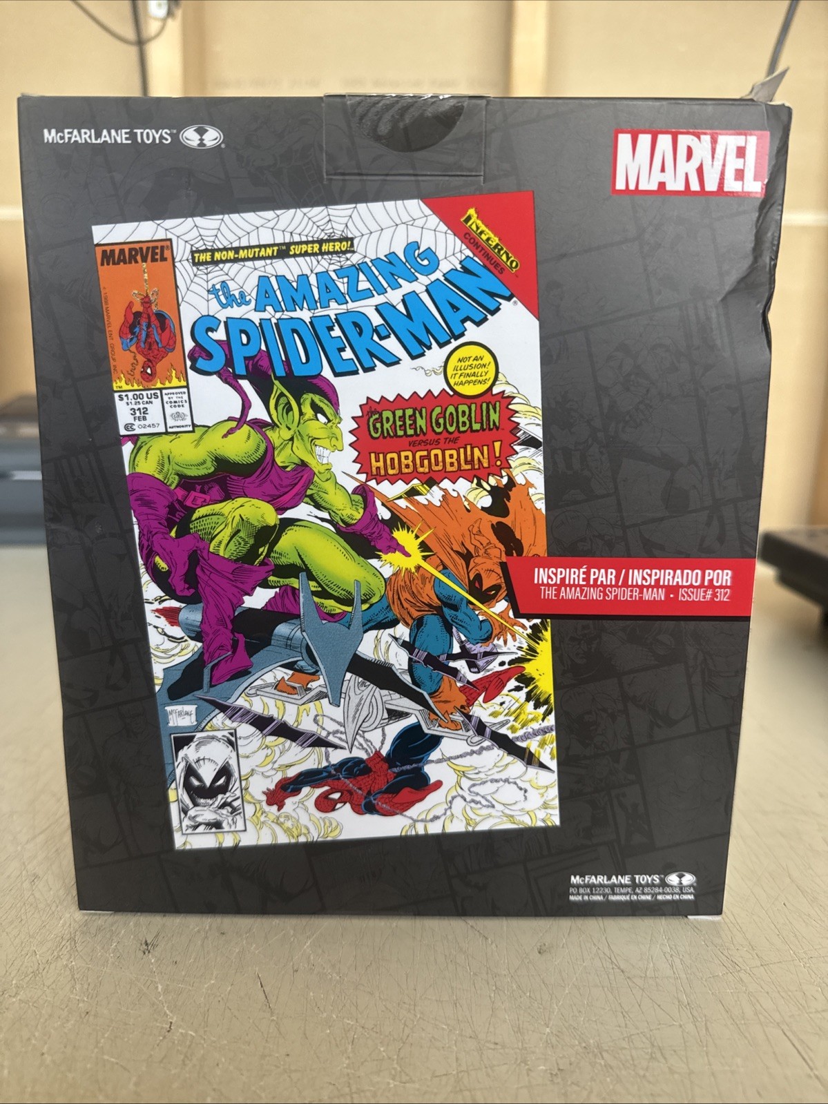 NEW – McFarlane – GREEN GOBLIN – Marvel The Amazing Spider-Man #312