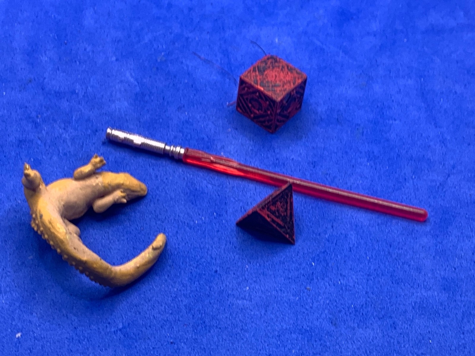 Star Wars Custom/Kit-Bashed Figure: Young Count Dooku w/ Holocrons & Ysalamiri