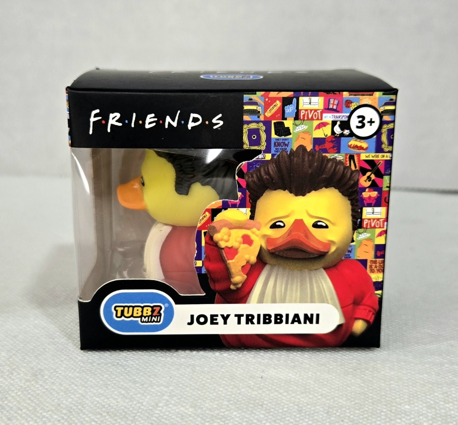 TUBBZ Friends Joey Tribbiani Boxed Duck Vinyl Figure – Official Collectible