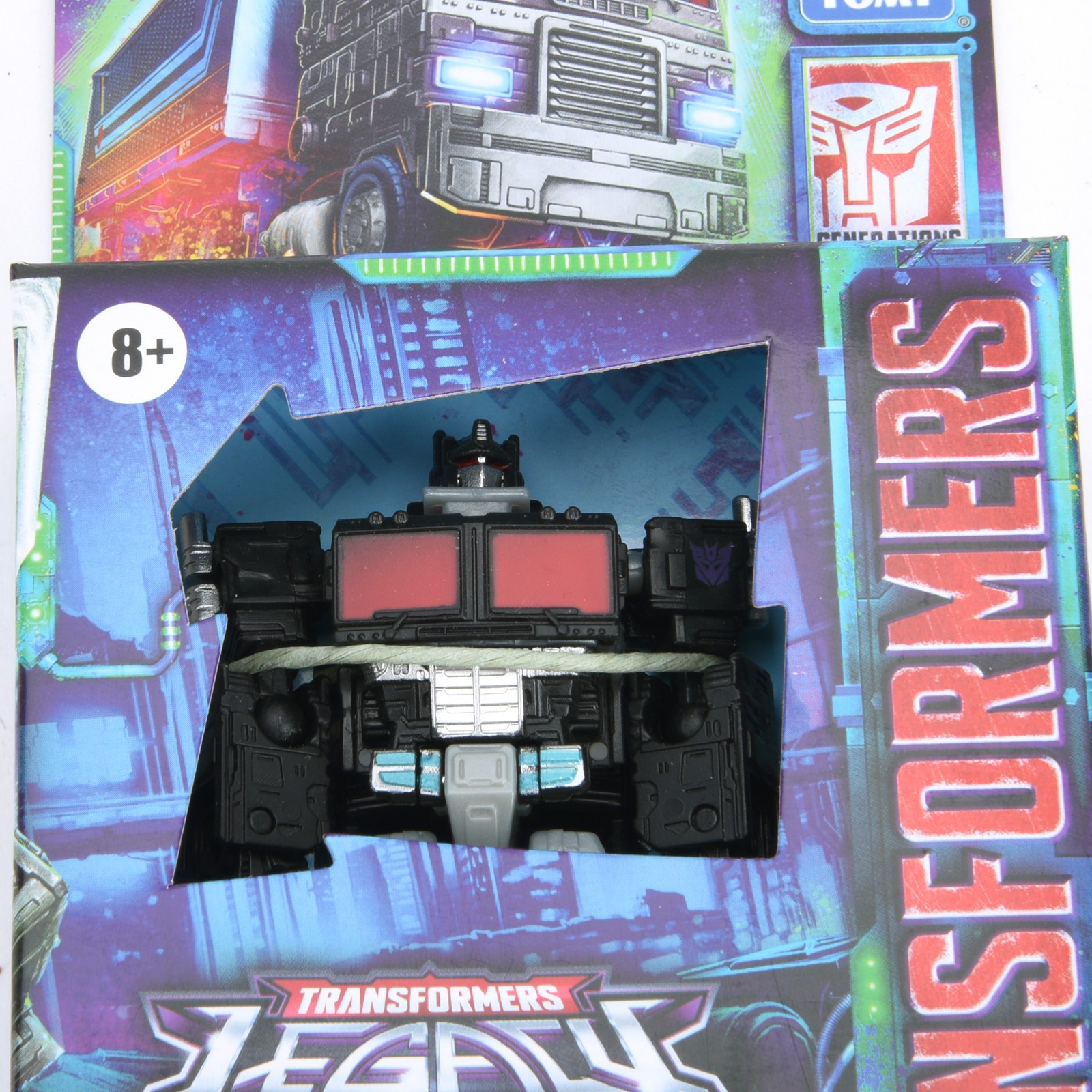 Transformers Legacy Evolution Core Class Nemesis Prime Black 3.5&Prime; Action Figure