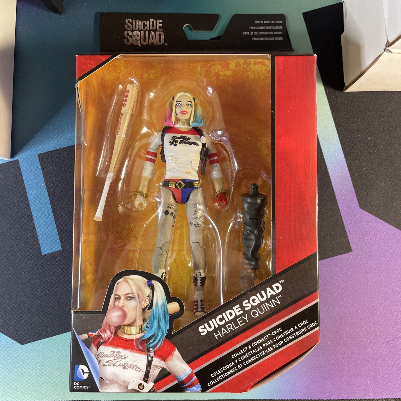 DC Multiverse Suicide Squad Harley Quinn 6&Prime; Action Figure Mattel 2016 Movie
