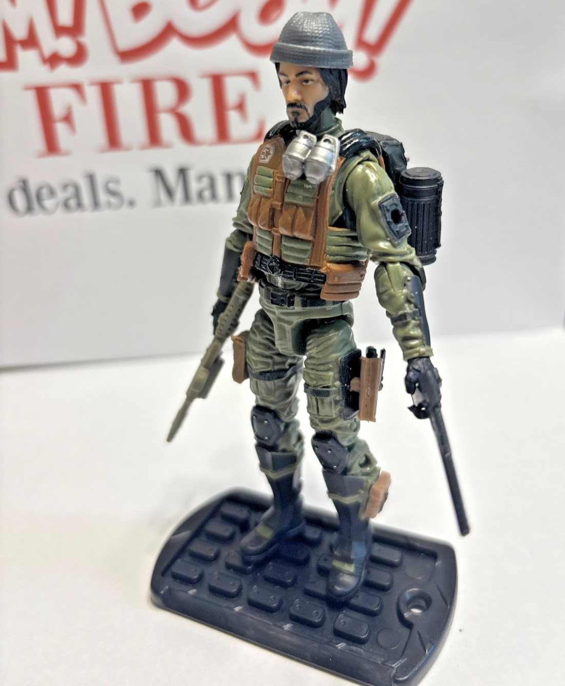GI Joe custom MTF action figure « Wick » Marauder Task Force.