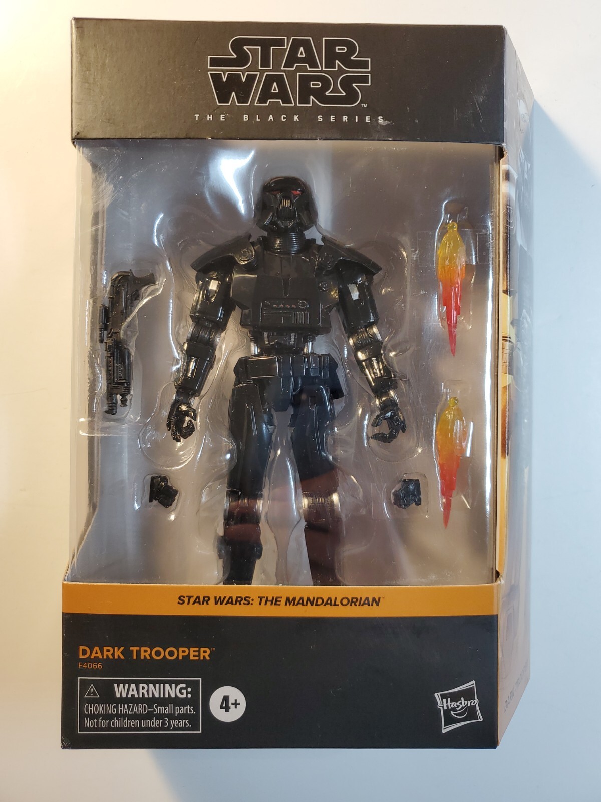 Hasbro Star Wars The Black Series Dark Trooper Action Figure In Hand New.
