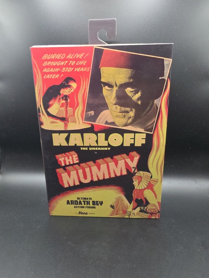 NECA The Mummy Karloff Universal Monsters Box Not Mint