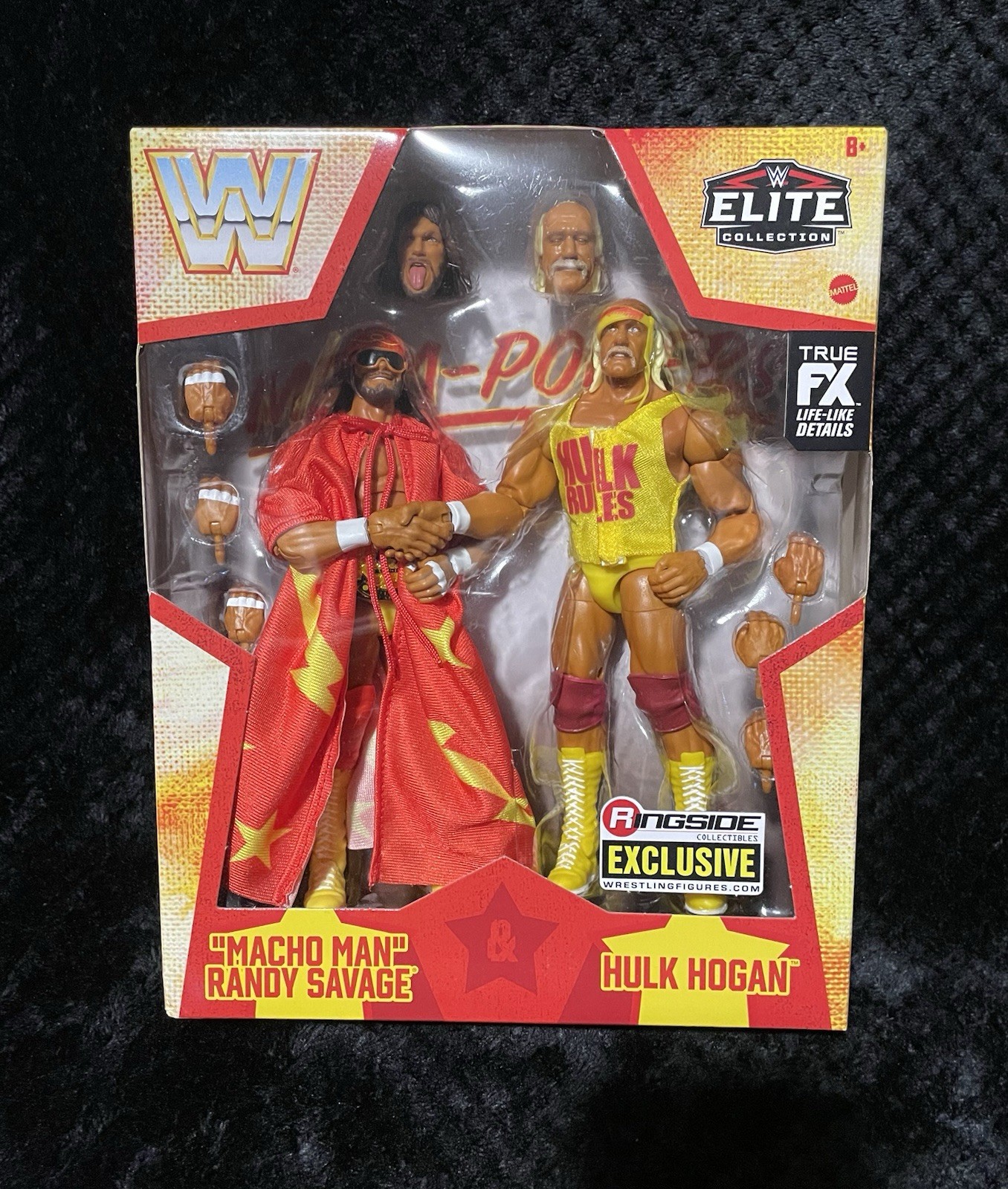 WWE Elite Mega Powers Macho Man & Hulk Hogan 2-Pack Ringside Exclusive New