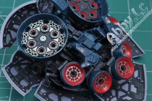 for RG 1/144 Zeong Last Shoot Effect AW9 Metal Detail Etch Part Sheet+Decal S025