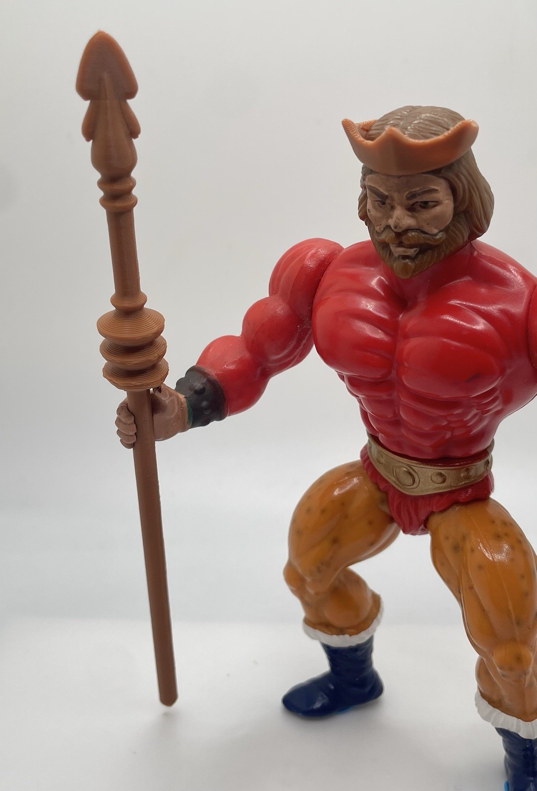 Vintage King Randor REPRO Staff Weapon MOTU Masters of the Universe 1986