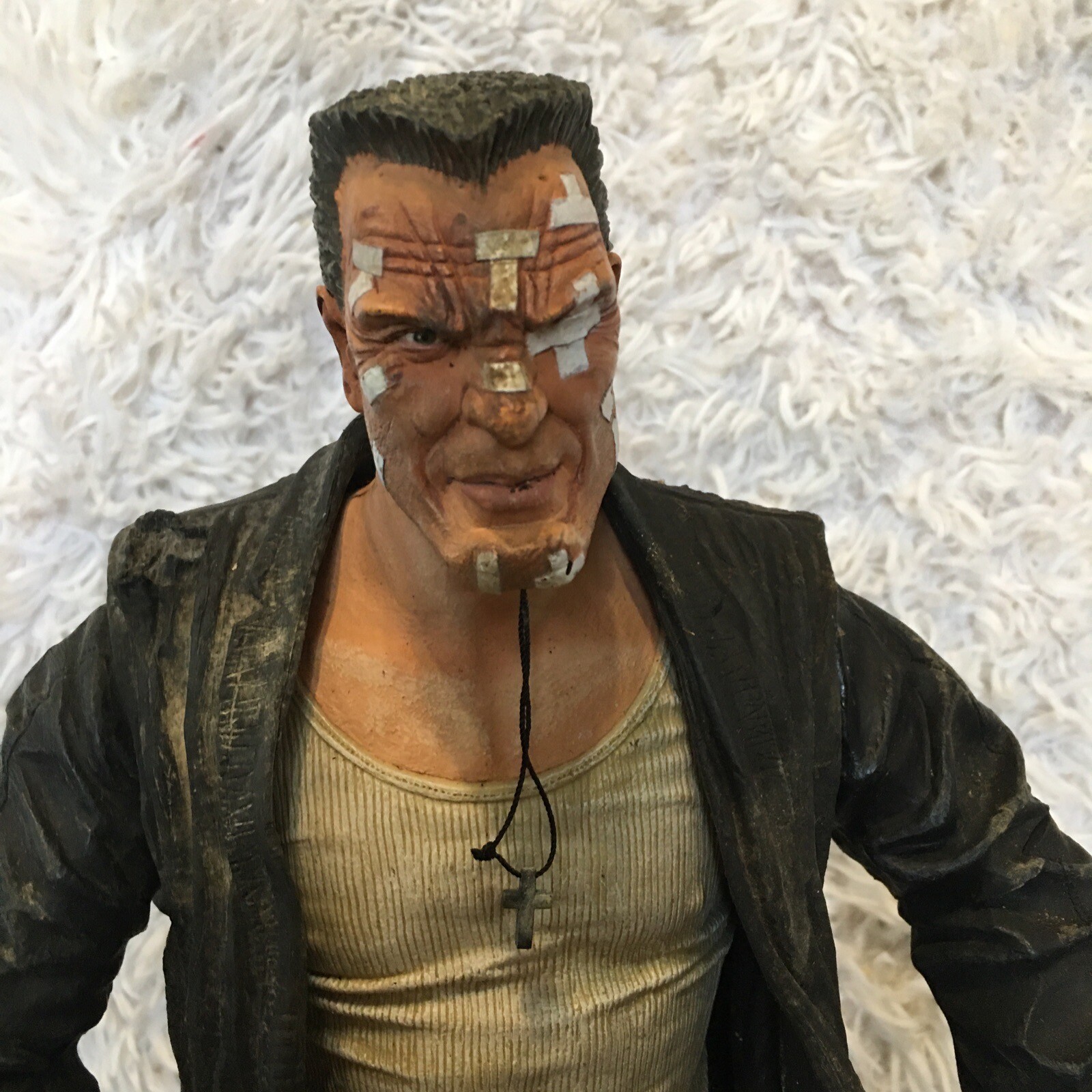 SIN CITY 18&Prime; MARV ACTION FIGURE VERSION 2005 FRANK MILLER NOT WORKING Dirty