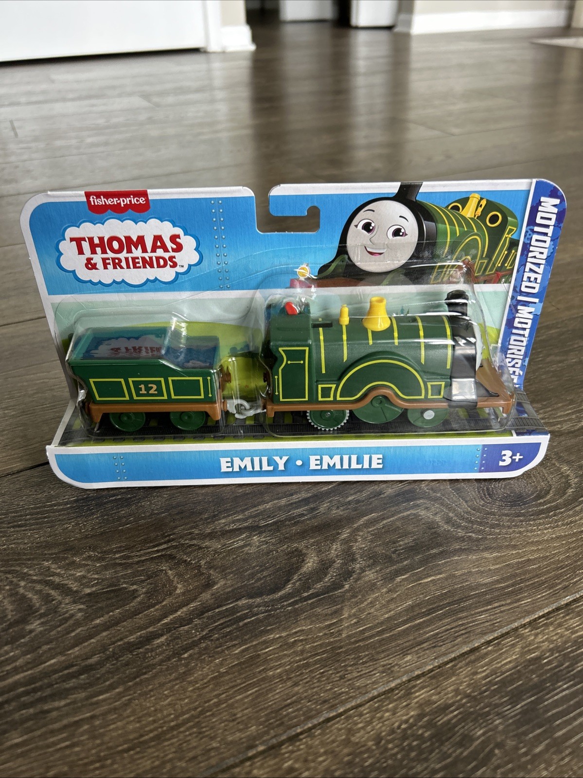 Thomas & Friends Emily Motorized Train Battery-Powered Engine with Tender