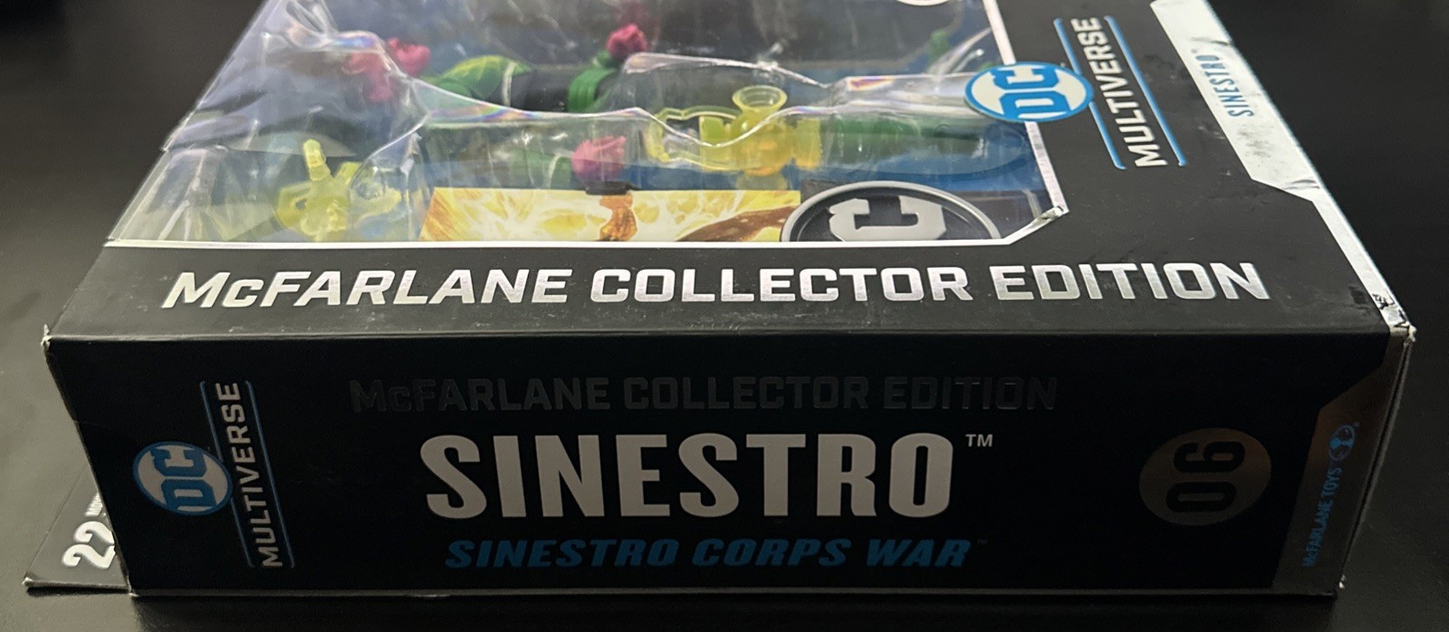 McFarlane Collector Edition #6 DC Multiverse Sinestro Corps Wars Platinum Chase