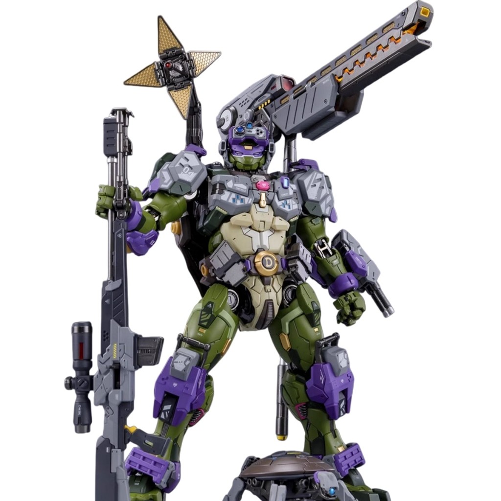 HIPLAY HEATBOYS Mecha TMNT 4 – Leonardo/ Raphael/ Michelangelo/ Donatello Figure