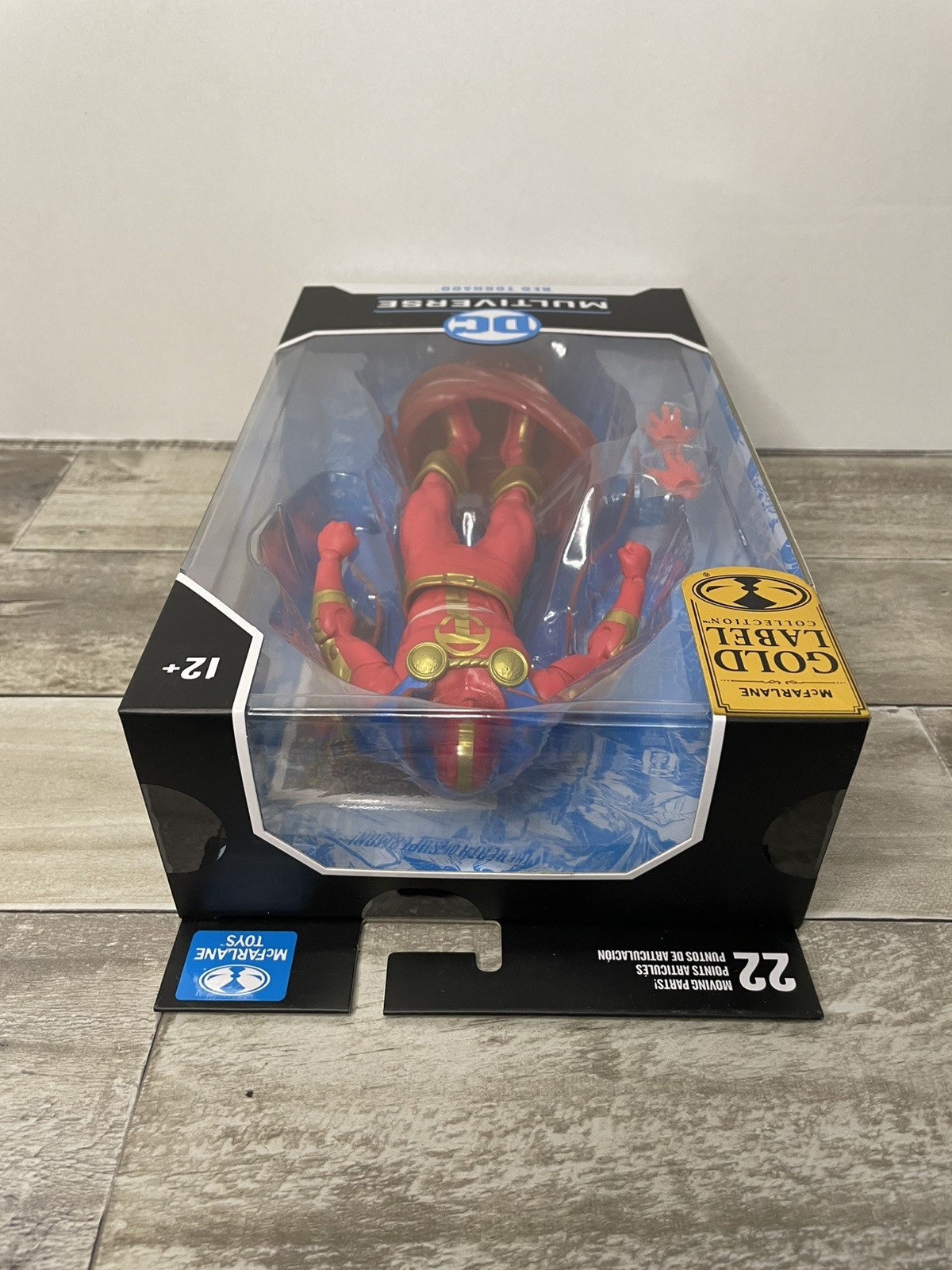 McFarlane DC Multiverse Red Tornado Gold Label DC Classic 7” Figure NEW Sealed