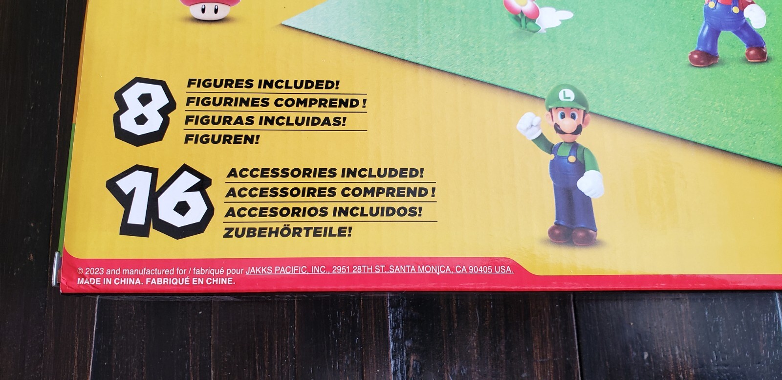 Nintendo Super Mario Pop-Up Environment 24 Pieces Advent Calendar Christmas NIB