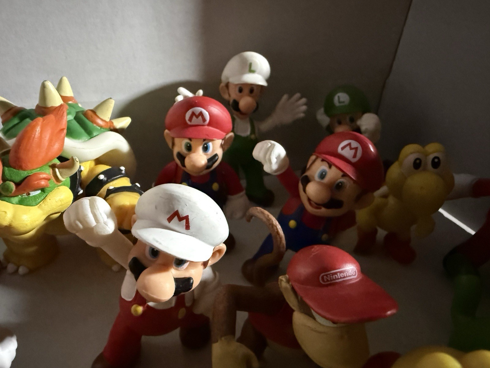 Nintendo Super Mario Assorted Figure Lot Of 35