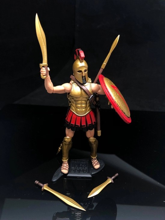 Leonidas Version 2 Boss Fight Studio Vitruvian Hacks: Action Figure & Lunchbox