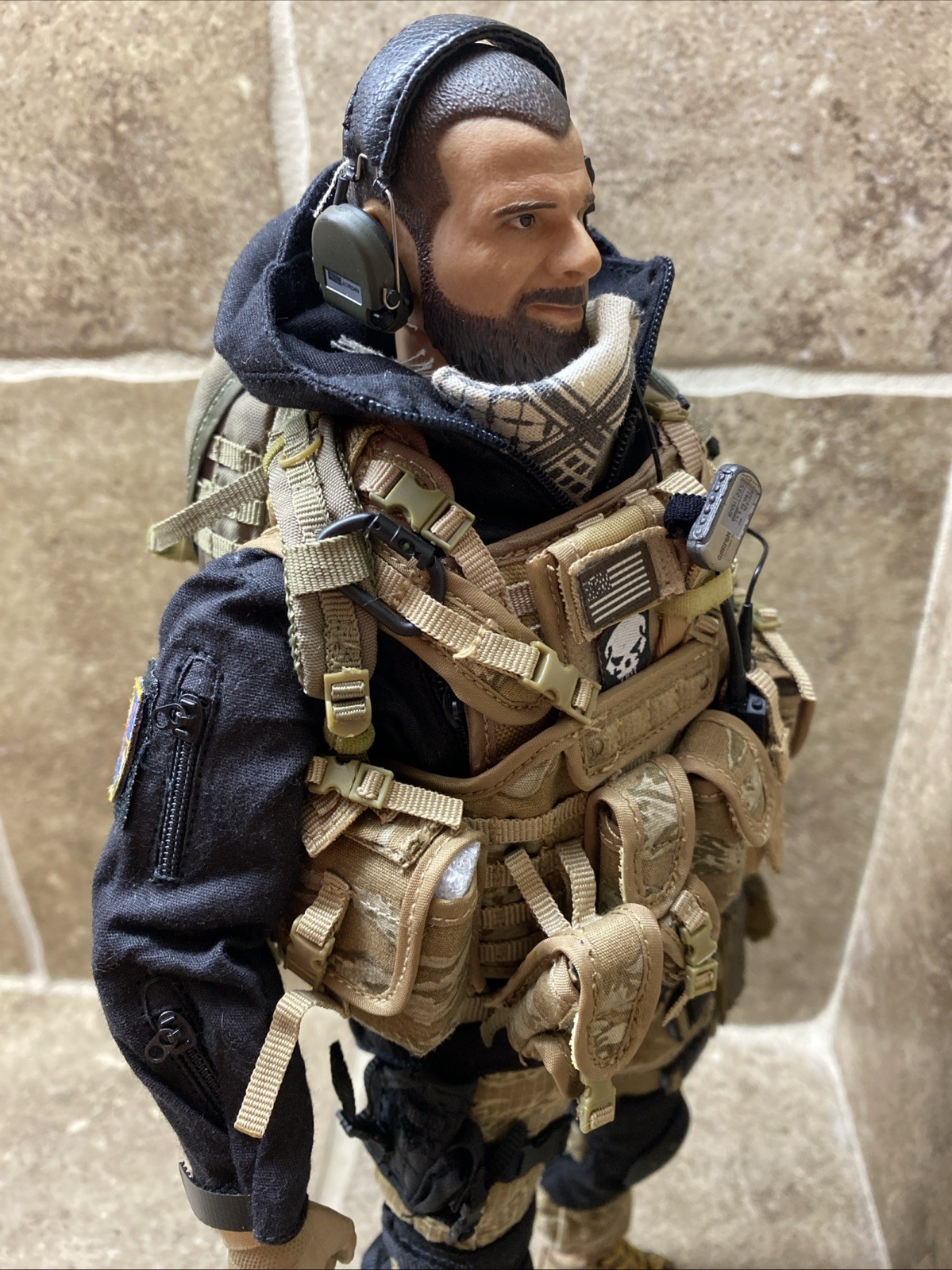 Easy & Simple 1/6 Custom Recon Army Ranger Radio Military Figure KITTED OUT