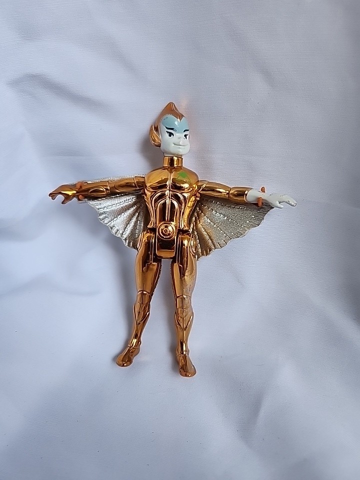 Copper Kidd Kid & Mayday 100% Complete Silverhawks Telepix 1986 Vintage Figure