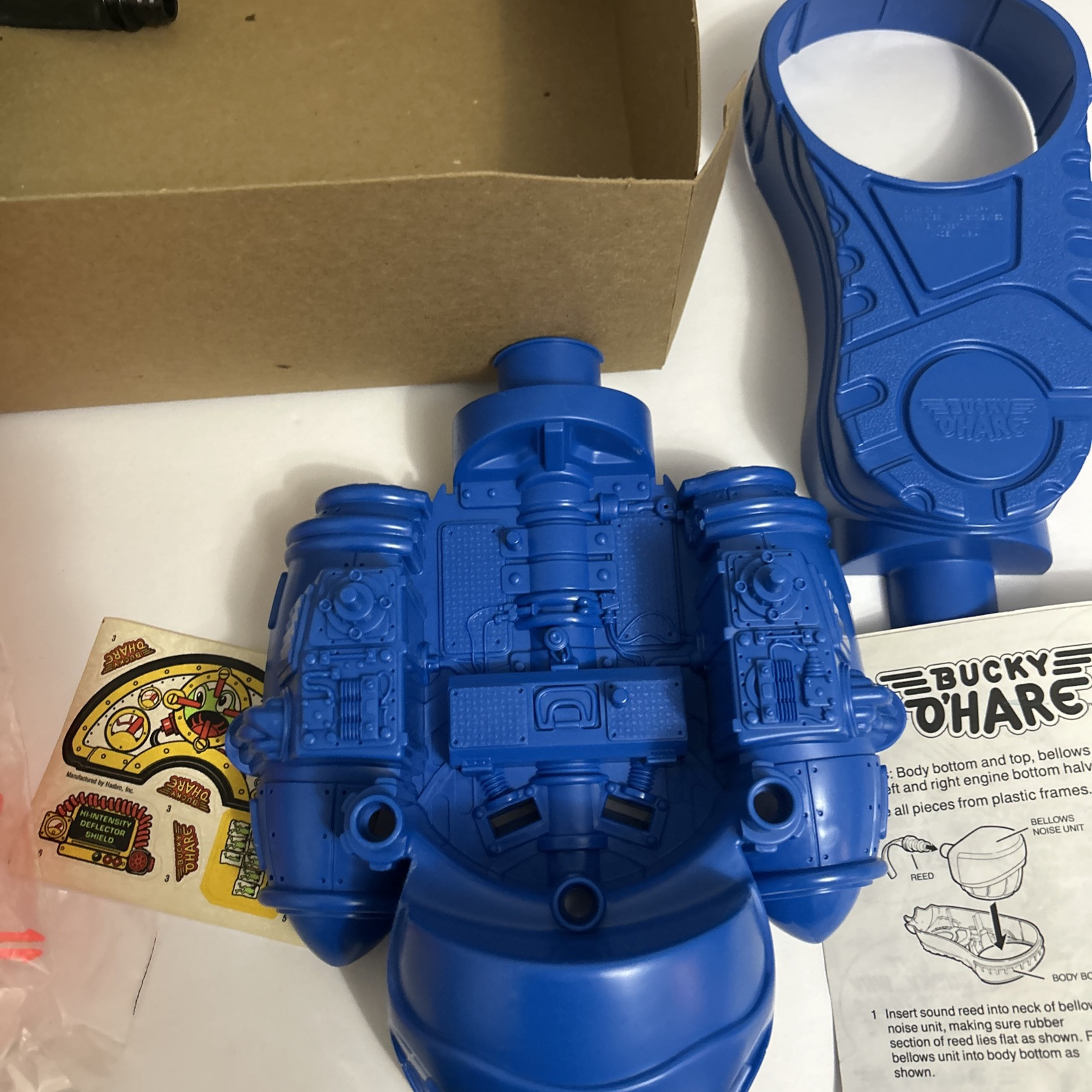 Bucky O&rsquo;hare 1990 Toad Croaker MIB Complete Unused Vintage Hasbro Vehicle