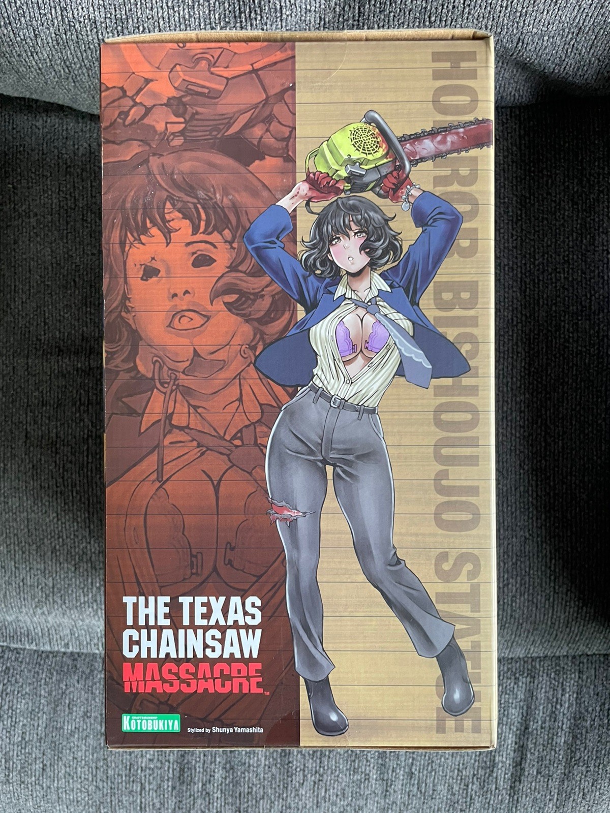 Kotobukiya Bishoujo Texas Chainsaw Leatherface Chainsaw Dance Statue Authentic